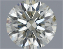 Natural Diamond 0.70 Carats, Round with Excellent Cut, K Color, SI1 Clarity and Certified by IGI