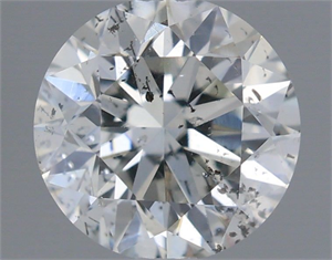 Picture of Natural Diamond 0.70 Carats, Round with Very Good Cut, F Color, SI2 Clarity and Certified by IGI