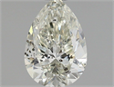 Natural Diamond 1.00 Carats, Pear with  Cut, I Color, SI2 Clarity and Certified by IGI