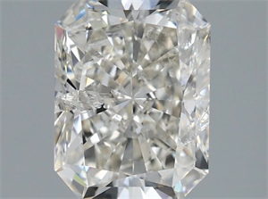 Picture of Natural Diamond 2.01 Carats, Radiant with  Cut, I Color, I1 Clarity and Certified by IGI