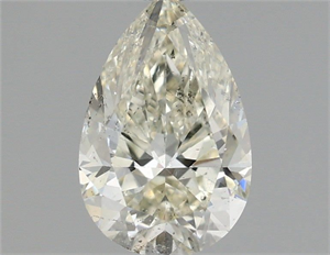 Picture of Natural Diamond 1.00 Carats, Pear with  Cut, J Color, SI1 Clarity and Certified by IGI