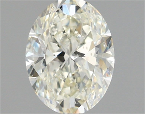 Picture of Natural Diamond 1.00 Carats, Oval with  Cut, J Color, SI1 Clarity and Certified by IGI