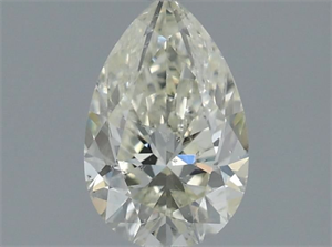 Picture of Natural Diamond 1.00 Carats, Pear with  Cut, K Color, SI1 Clarity and Certified by IGI