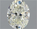 Diamante Natural 1.00 quilates, Ovalado , Color J, claridad VVS2 y certificado IGI