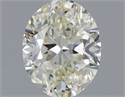 Diamante Natural 0.90 quilates, Ovalado , Color J, claridad VVS2 y certificado IGI