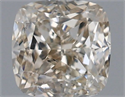 Natural Diamond 0.91 Carats, Cushion with  Cut, J Color, SI1 Clarity and Certified by IGI