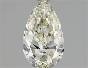 Picture of Natural Diamond 1.00 Carats, Pear with  Cut, K Color, SI2 Clarity and Certified by IGI