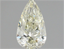 Natural Diamond 1.00 Carats, Pear with  Cut, K Color, SI1 Clarity and Certified by IGI