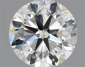 Picture of Natural Diamond 0.80 Carats, Round with Very Good Cut, I Color, VVS2 Clarity and Certified by IGI