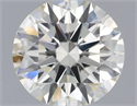 Natural Diamond 0.72 Carats, Round with Excellent Cut, L Color, VVS1 Clarity and Certified by GIA
