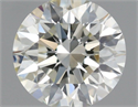 Diamante Natural 0.74 quilates, Redondo , Color L, claridad VVS2 y certificado GIA