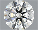 Diamante Natural 0.51 quilates, Redondo , Color I, claridad VVS1 y certificado IGI