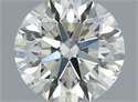 Diamante Natural 0.50 quilates, Redondo , Color J, claridad VS2 y certificado IGI