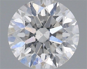 Foto Diamante Natural 0.63 quilates, Redondo , Color E, claridad I1 y certificado GIA de