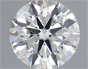 Natural Diamond 0.40 Carats, Round with Excellent Cut, I Color, SI2 Clarity and Certified by IGI
