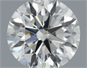 Natural Diamond 0.76 Carats, Round with Excellent Cut, L Color, VVS1 Clarity and Certified by GIA