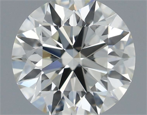 Picture of Natural Diamond 0.76 Carats, Round with Excellent Cut, L Color, VVS1 Clarity and Certified by GIA