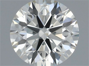 Picture of Natural Diamond 0.74 Carats, Round with Excellent Cut, L Color, VVS1 Clarity and Certified by GIA