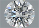 Natural Diamond 0.75 Carats, Round with Excellent Cut, J Color, VVS2 Clarity and Certified by GIA