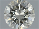 Natural Diamond 0.70 Carats, Round with Very Good Cut, L Color, VS2 Clarity and Certified by IGI