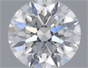 Natural Diamond 0.60 Carats, Round with Excellent Cut, G Color, I1 Clarity and Certified by GIA