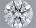 Natural Diamond 0.40 Carats, Round with Excellent Cut, E Color, I1 Clarity and Certified by IGI