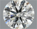 Natural Diamond 0.40 Carats, Round with Excellent Cut, K Color, SI2 Clarity and Certified by IGI