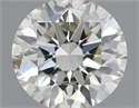Natural Diamond 0.40 Carats, Round with Excellent Cut, H Color, SI1 Clarity and Certified by IGI