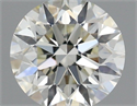 Diamante Natural 0.45 quilates, Redondo , Color I, claridad VVS2 y certificado IGI