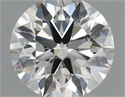 Diamante Natural 0.41 quilates, Redondo , Color H, claridad SI1 y certificado IGI