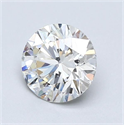 Diamante Natural 1.00 quilates, Redondo , Color H, claridad VVS2 y certificado GIA