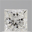Diamante Natural 0.60 quilates, Princesa , Color G, claridad VVS2 y certificado IGI