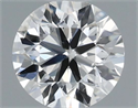 Natural Diamond 0.40 Carats, Round with Excellent Cut, G Color, SI2 Clarity and Certified by IGI