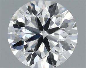 Picture of Natural Diamond 0.40 Carats, Round with Excellent Cut, G Color, SI2 Clarity and Certified by IGI