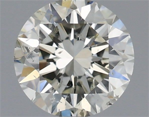 Picture of Natural Diamond 0.43 Carats, Round with Excellent Cut, I Color, SI2 Clarity and Certified by IGI