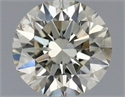 Natural Diamond 0.70 Carats, Round with Excellent Cut, K Color, SI1 Clarity and Certified by IGI