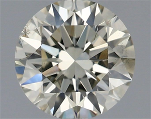 Foto Diamante Natural 0.70 quilates, Redondo , Color K, claridad SI1 y certificado IGI de