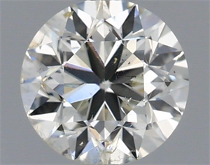 Picture of Natural Diamond 0.40 Carats, Round with Very Good Cut, I Color, SI2 Clarity and Certified by IGI
