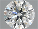 Natural Diamond 0.40 Carats, Round with Very Good Cut, H Color, SI2 Clarity and Certified by IGI