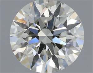 Picture of Natural Diamond 0.74 Carats, Round with Excellent Cut, I Color, VS1 Clarity and Certified by IGI