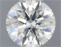 Natural Diamond 0.40 Carats, Round with Excellent Cut, I Color, SI2 Clarity and Certified by IGI
