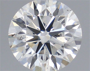 Picture of Natural Diamond 0.47 Carats, Round with Excellent Cut, G Color, SI2 Clarity and Certified by IGI