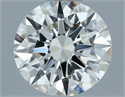 Natural Diamond 0.60 Carats, Round with Excellent Cut, I Color, VVS1 Clarity and Certified by IGI