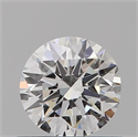 Natural Diamond 0.50 Carats, Round with Excellent Cut, E Color, VS2 Clarity and Certified by GIA
