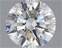 Diamante Natural 1.63 quilates, Redondo , Color H, claridad VVS1 y certificado IGI