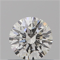 Natural Diamond 0.45 Carats, Round with Excellent Cut, I Color, SI2 Clarity and Certified by GIA