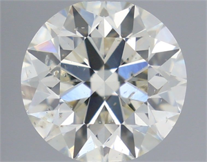 Foto Diamante Natural 0.80 quilates, Redondo , Color K, claridad SI2 y certificado IGI de