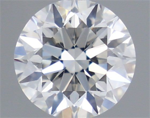 Picture of Natural Diamond 0.40 Carats, Round with Very Good Cut, H Color, VVS1 Clarity and Certified by GIA