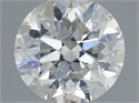Natural Diamond 0.54 Carats, Round with Excellent Cut, H Color, I1 Clarity and Certified by IGI