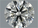 Diamante Natural 0.70 quilates, Redondo , Color K, claridad SI2 y certificado IGI
